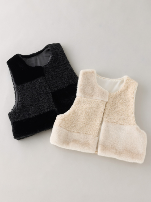 エコファー切替ショートベスト