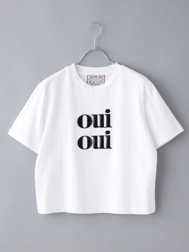 エナメル立体ロゴ半袖Tシャツ