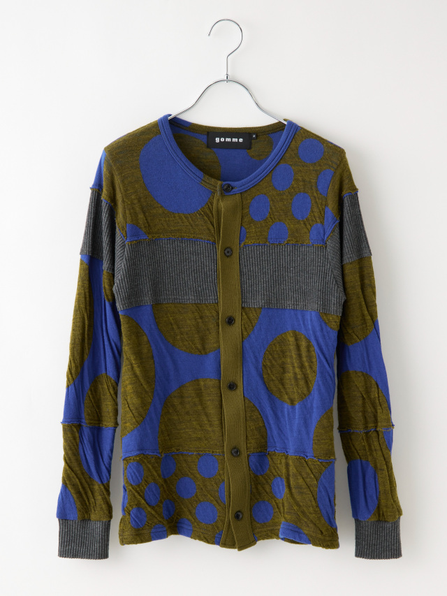 マルチドットカーディガン