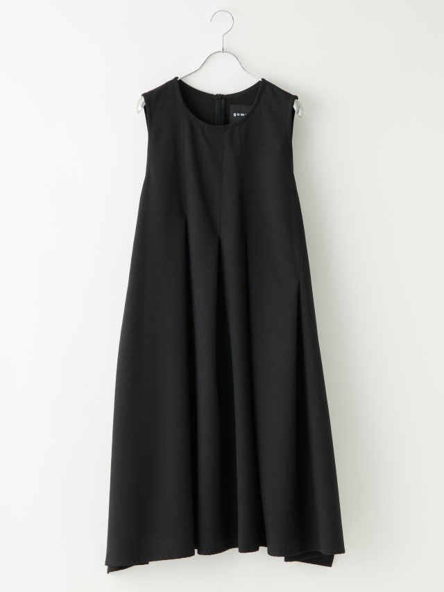 ベルト付きフロントタックサイドカットベスト