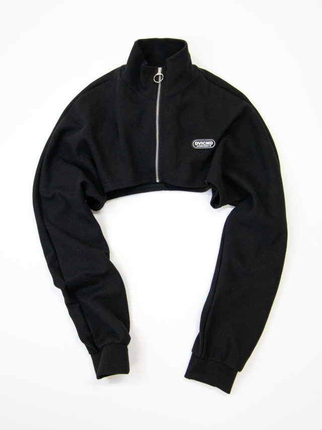 ショート丈ハイネックジップトップス la primavera online store