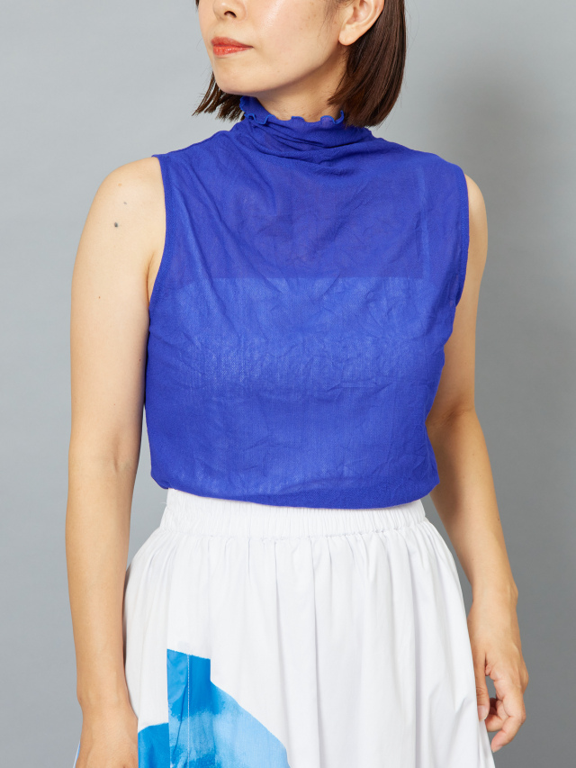 【限定価格・新品未使用】MARK&LONA カラフルノースリーブシャツ Nicolas Jenson/ニコラジェンソン】ノースリーブTシャツ TWO