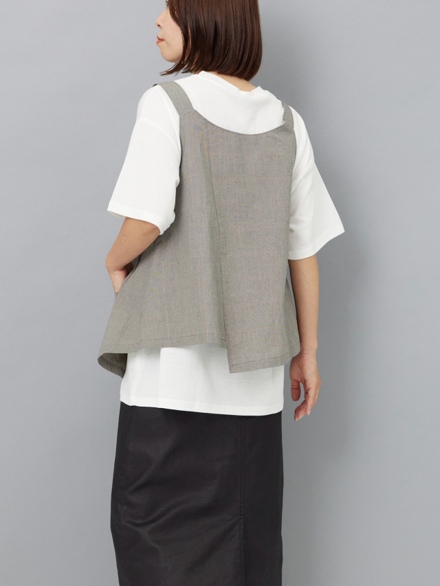 うめめページ Mercerized Fine Wool Oversized V Neck Knit – Graphpaper