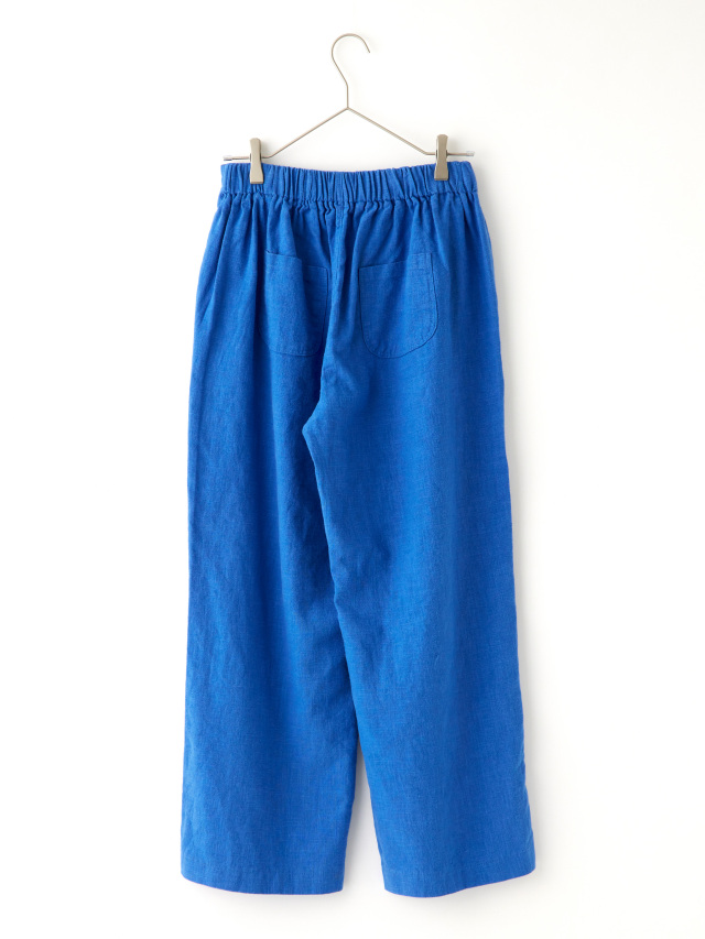 リネンカラーワイドパンツ la primavera online store