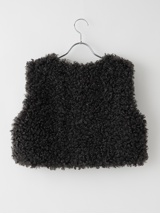 プードルボアショートベスト la primavera online store