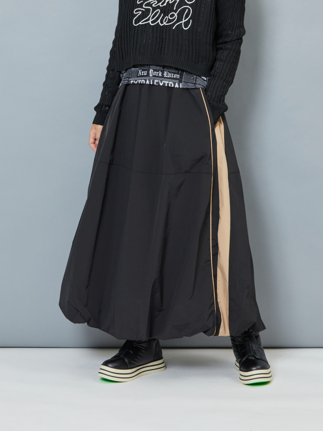 sacai　2021 サイドラインバルーンスカート　size１ sacai 2021 サイドラインバルーンスカート size1