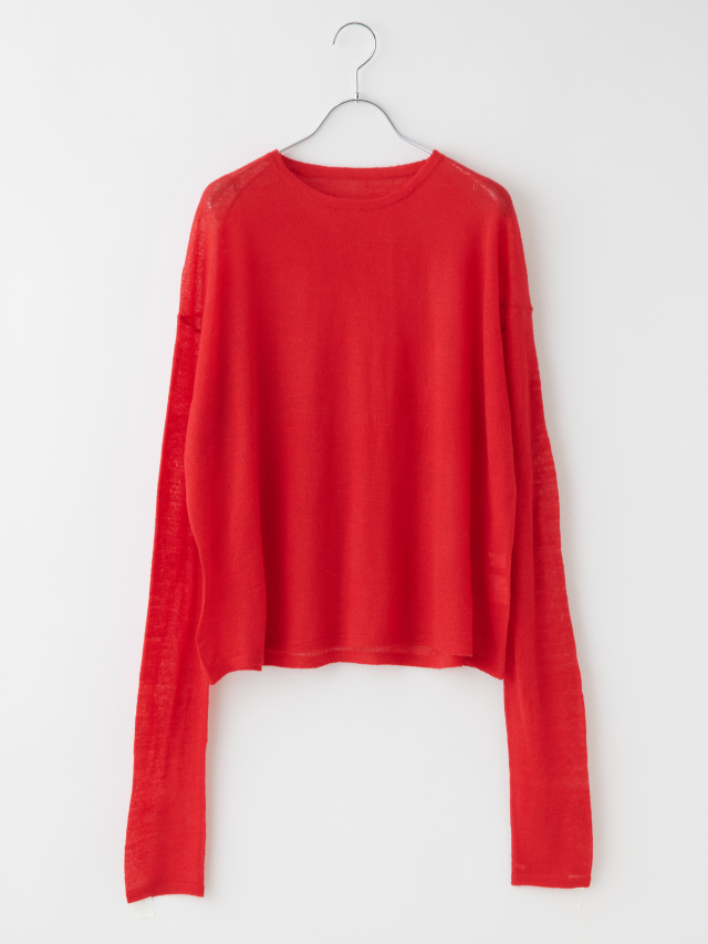 ビッグシアーモヘアニット