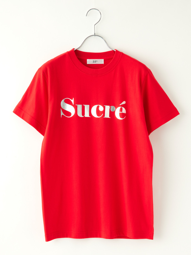 ロゴ箔プリントTシャツ