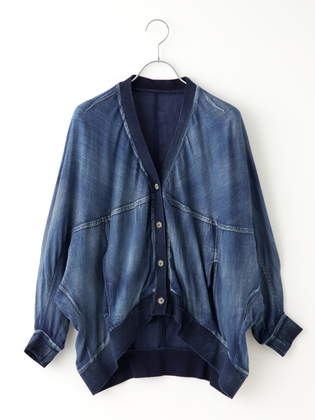 ドルマンカーデガン ikka｜ドルマンニットトッパーカーディガン | Rakuten Fashion