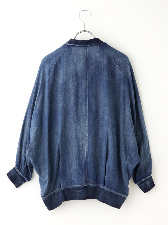 シアーデニムドルマンカーディガン la primavera online store