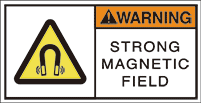 FW-753-S 高磁界注意　　(61×31)
