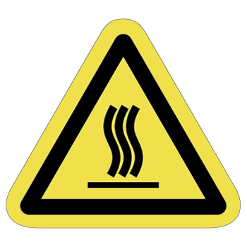 高温注意ラベルT-06-Mの画像