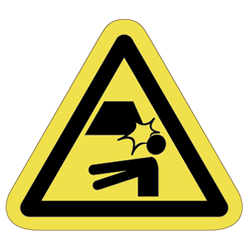 注意ラベルT-45-Mの画像