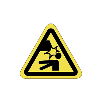 注意ラベルT-45-SSの画像