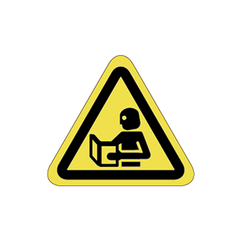 注意ラベルT-53-SSの画像