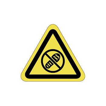 注意ラベルT-55-SSの画像