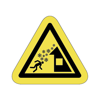 T-83-S雪注意　１０枚入り