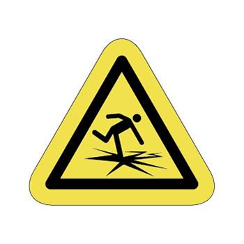 T-86-S 足元注意　１０枚入り