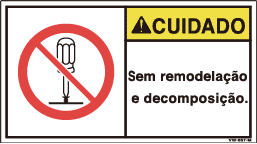 VW-667-M 禁止         (90×50)