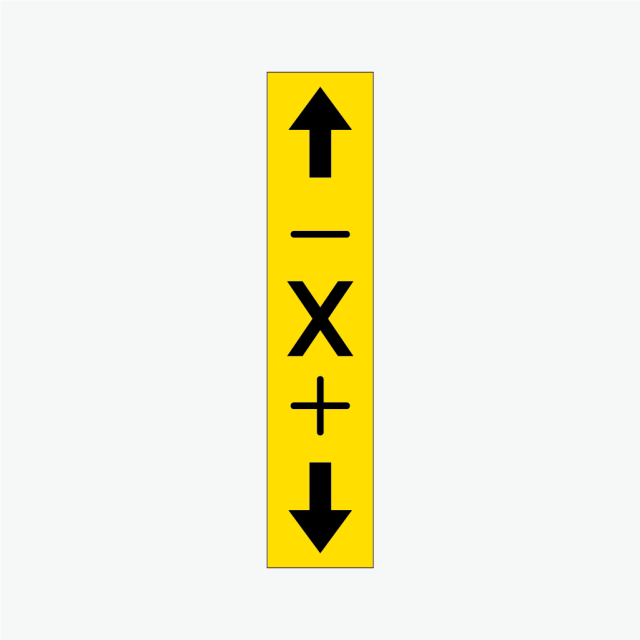 3D-X-006 XYZ軸表示