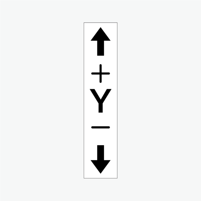3D-Y-001 YYZ軸表示