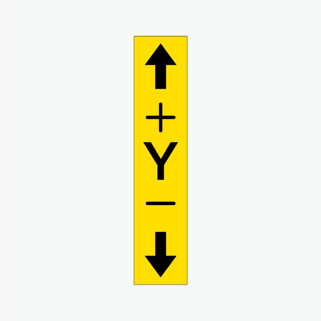 3D-Y-005 YYZ軸表示