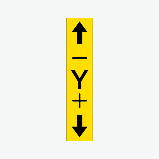 3D-Y-006 YYZ軸表示