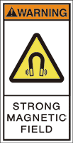 FH-703-S 高磁界注意　　(61×31)