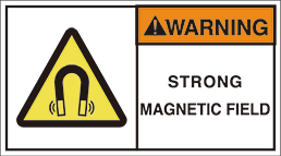 FW-753-M 高磁界注意　　(90×50)