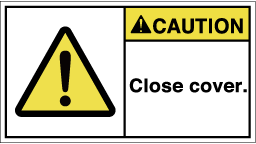 FW-766-Mの製品画像,警告ラベル