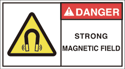 FW-773-M 高磁界注意　　(90×50)