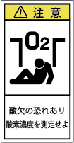 G7H-8113-Sの製品画像,警告ラベル