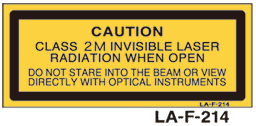 LA-F-214　レーザ　25×60（英語）