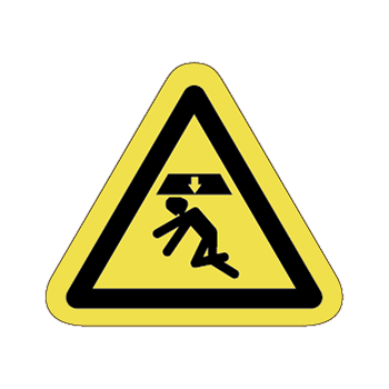 注意ラベルT-46-Sの画像