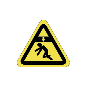 注意ラベルT-46-SSの画像