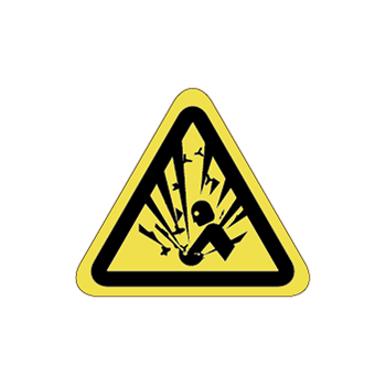 注意ラベルT-51-SSの画像