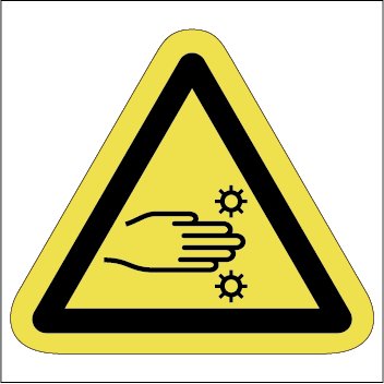 T-60-M  巻込まれ注意　１０枚入り