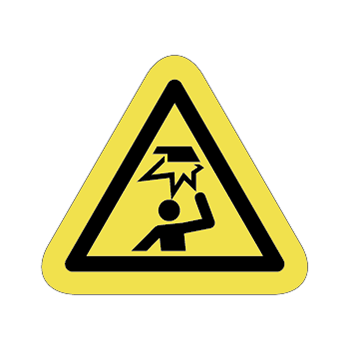 T-67-S 頭上注意　１０枚入り