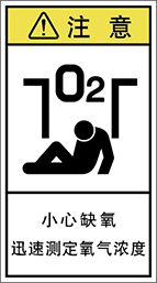 警告ラベル中国簡体語Y7H-8113-M