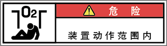 警告ラベル中国簡体語Y7W-8713-SS