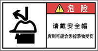 警告ラベル中国簡体語Y7W-878-S