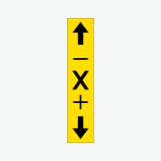 3D-X-006 XYZ軸表示
