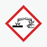 DK-008 GHSラベル 金属腐食性物質