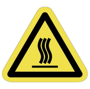 高温注意ラベルT-06-Mの画像
