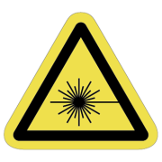 レーザ注意ラベルT-07-Mの画像