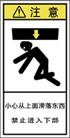 警告ラベル中国簡体語Y7H-813-S