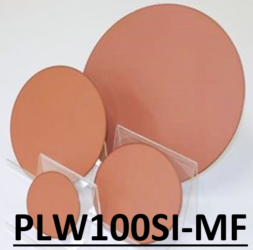 プラズマインジケータ　PLAZMARK　ウエハ型(オリフラ、シリコン)　メタルフリータイプ　φ4インチ　PLW100SI-MF
