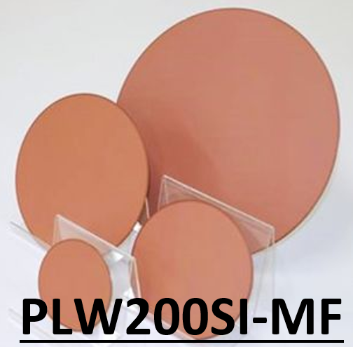 プラズマインジケータ　PLAZMARK　ウエハ型(Vノッチ、シリコン)　メタルフリータイプ　φ200mm　PLW200SI-MF