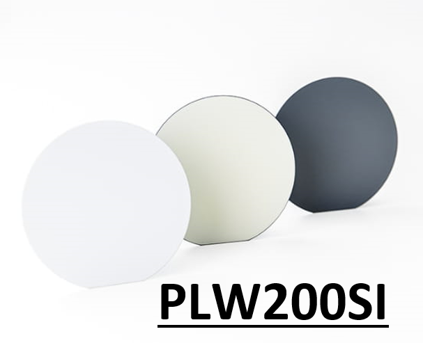 プラズマインジケータ　PLAZMARK　ウエハ型(Vノッチ、シリコン)　セラミックタイプ　φ200mm　PLW200SI