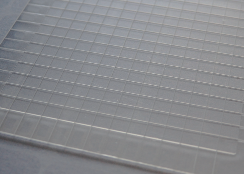 超小型合成石英基板 Labo-USQ  mini 3.6 x 3.6 x 0.3t(mm) 100 枚セット / Synthetic quartz glass substrate(mini)